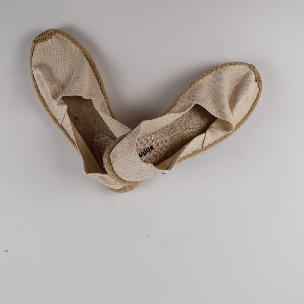 Soludos Espadrilles Dali Canvas Natural Undyed Womens 7-7.5 Cotton NWT - Picture 3 of 7